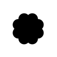 Scalloped Flower